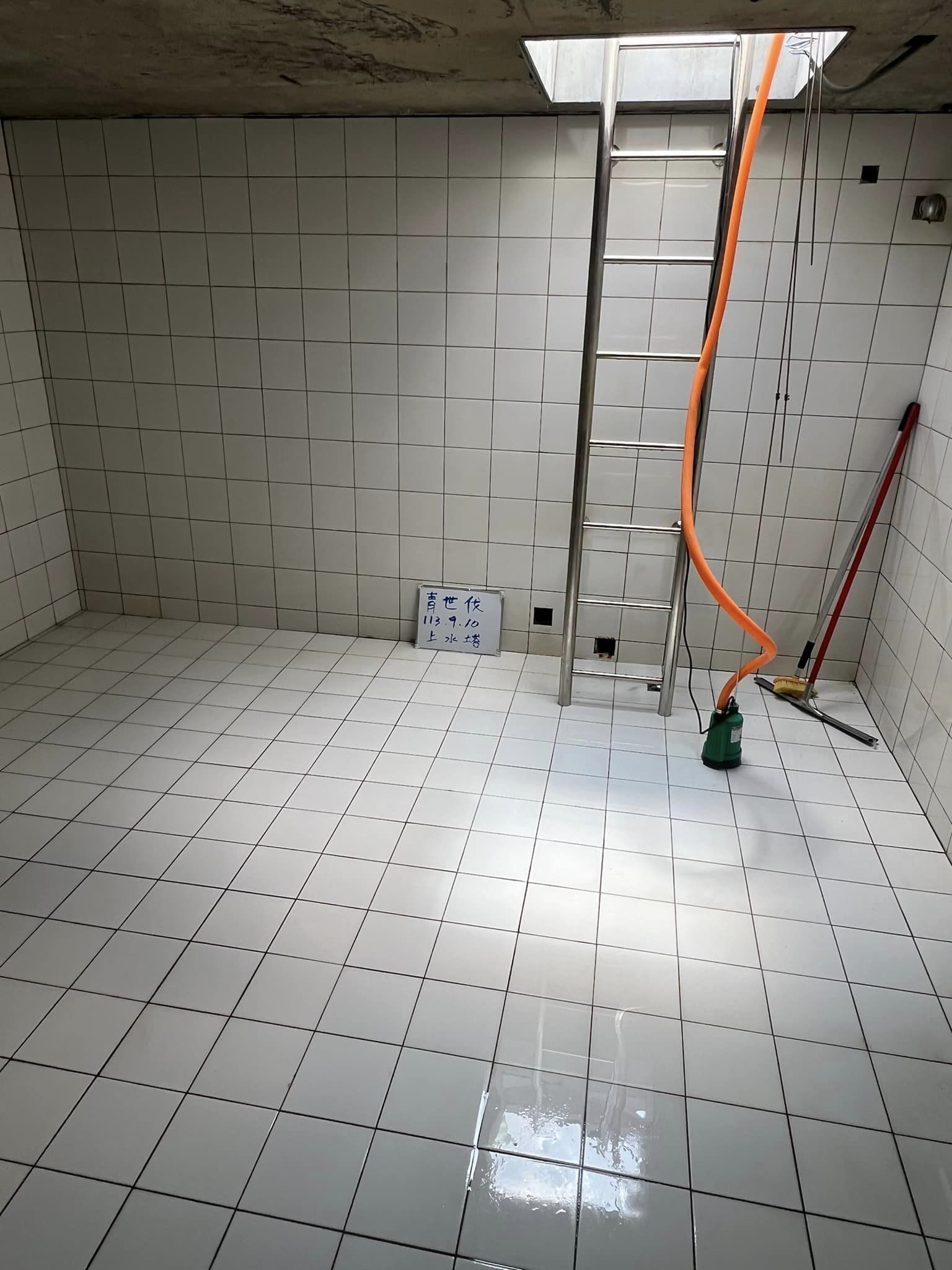 台中沙鹿RC蓄水池清洗