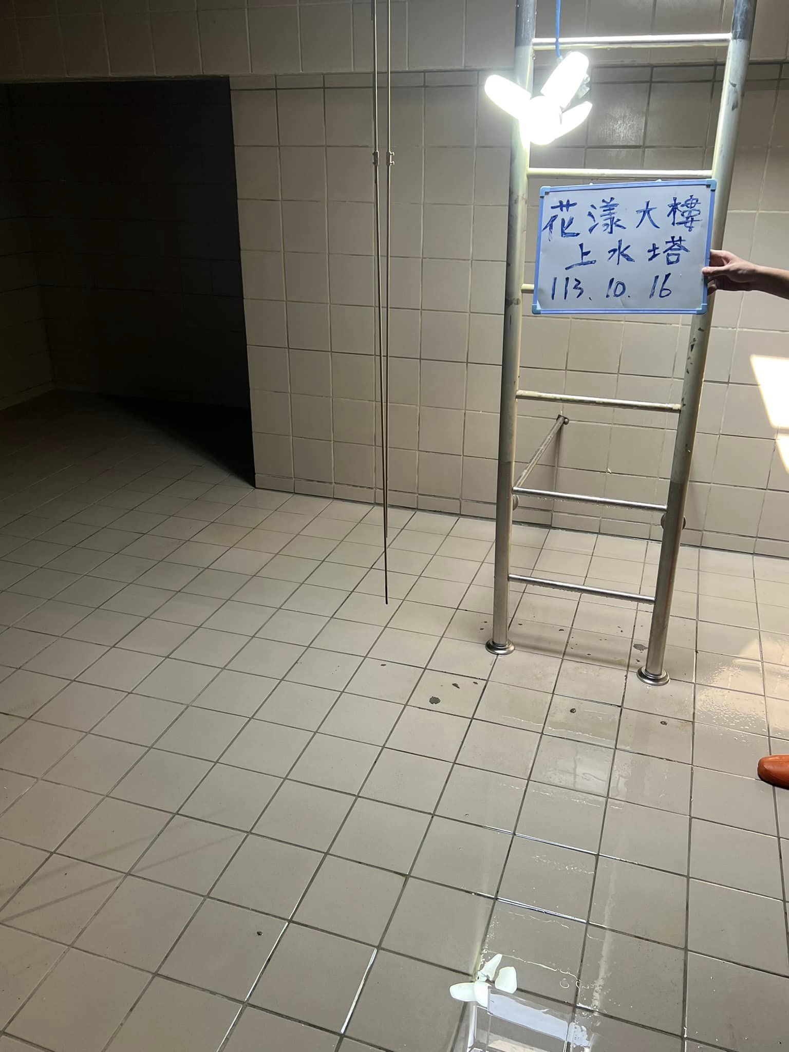 台中梧棲蓄水池清洗