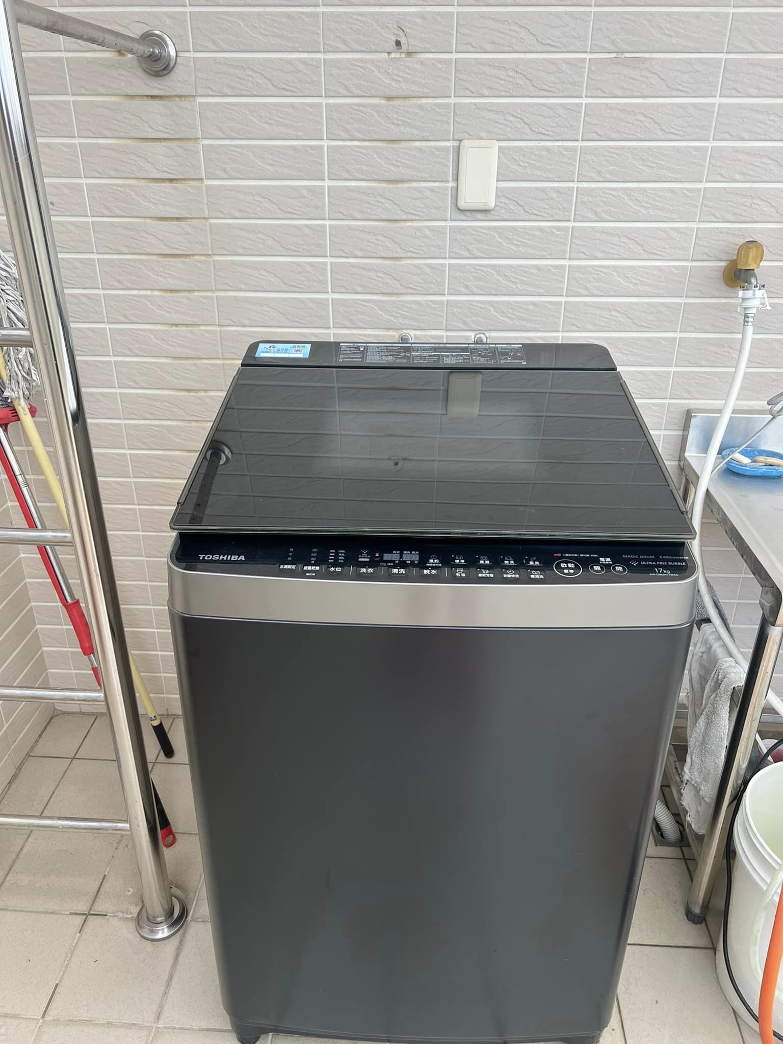 台中清水清洗水塔+洗衣機+太陽能熱水爐+分離式冷氣