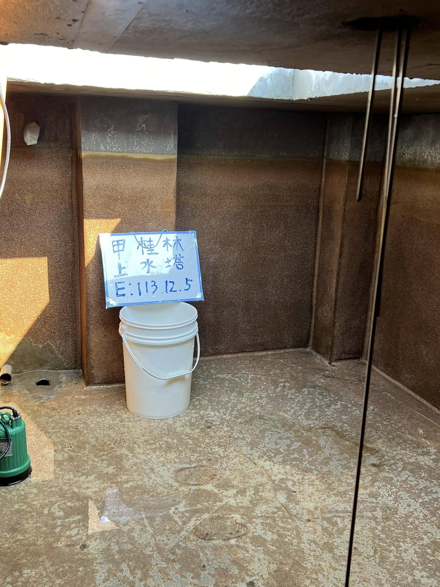 台中清水白鐵下水塔+RC上水塔清洗