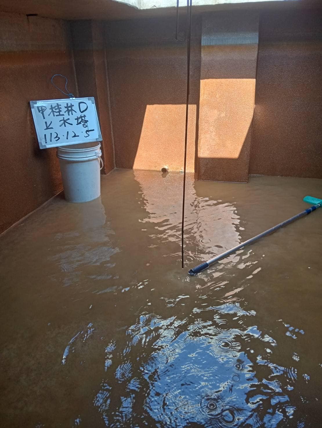 台中清水白鐵下水塔+RC上水塔清洗